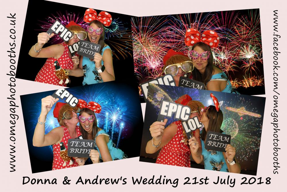 Donna & Andrew's Wedding | View more photos from the event at gallery.omegaphotobooths.co.uk/u/Omega-Photobooths/Donna-Andrews-Wedding